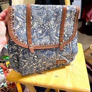Sakroots peace large shoulder bag